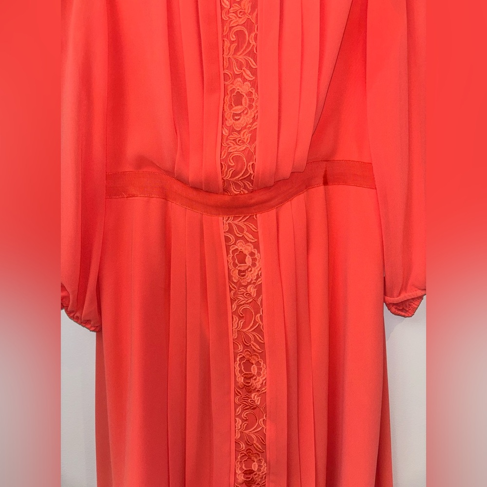 Jessica Simpson Elegant Coral Dress - Picture 3 of 4